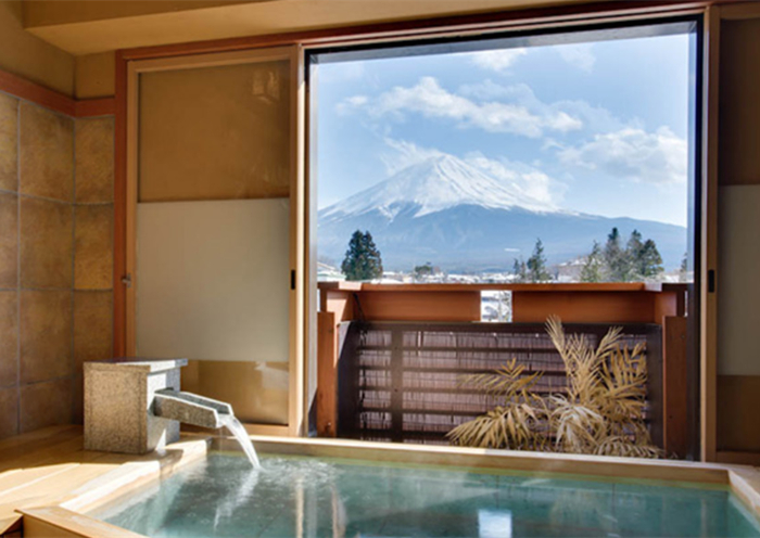 Best Onsen Ryokans near Mount Fuji, Japanese Hot Spring Hotels in Hakone